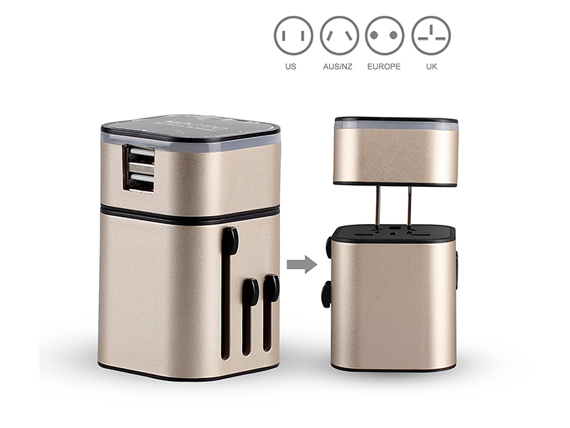 LED travel adapter