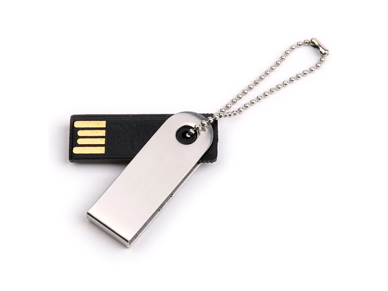 Mini Metal Swivel USB Flash Drive