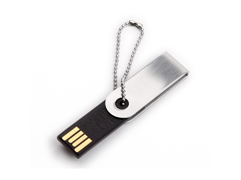 Mini Metal Swivel USB Flash Drive