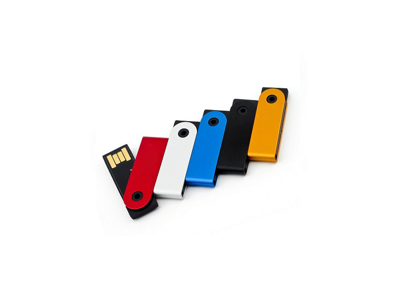 Mini Metal Swivel USB Flash Drive