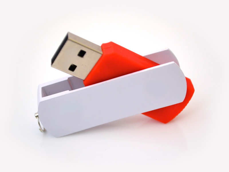 Plastic Swivel USB Flash Drive