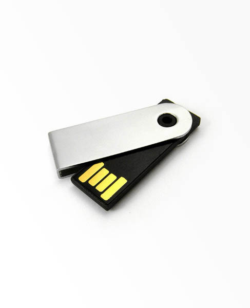 Mini Metal Swivel USB Flash Drive