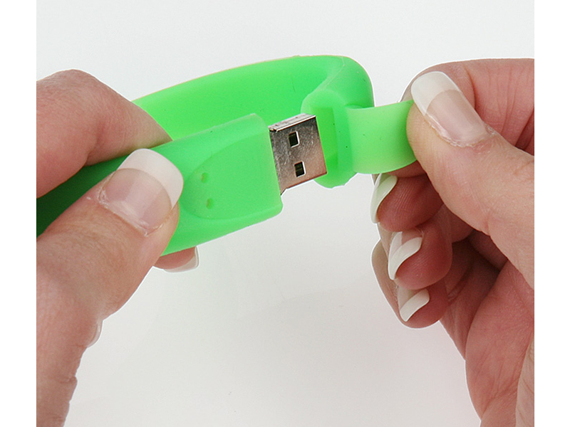 silicone wristband usb