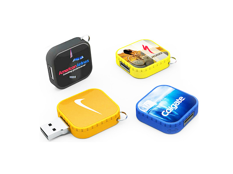 Square Twister USB Flash Drive