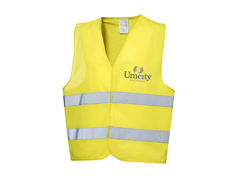 PROFESSIONAL SAFETY VEST IN POUCH