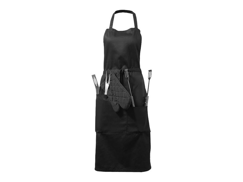 BEAR BBQ APRON WITH TOOLS