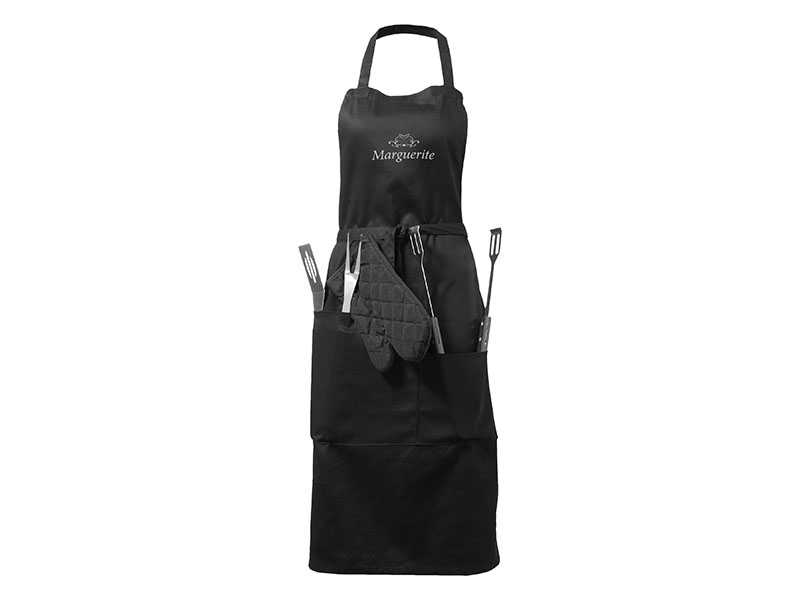 BEAR BBQ APRON WITH TOOLS