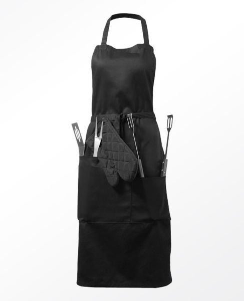 BEAR BBQ APRON WITH TOOLS