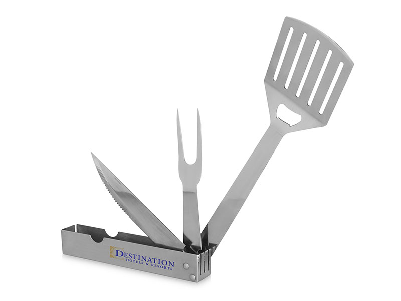 COVE 3-IN-1 FOLDABLE BBQ TOOL