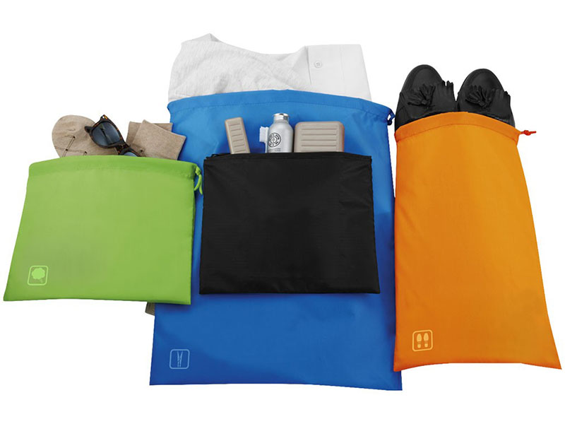 ATLANTA TRAVEL SET OF GO CLEAN BAGS