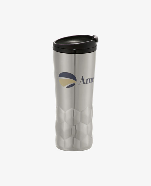 GEOMETRIC VACUUM TUMBLER 15OZ