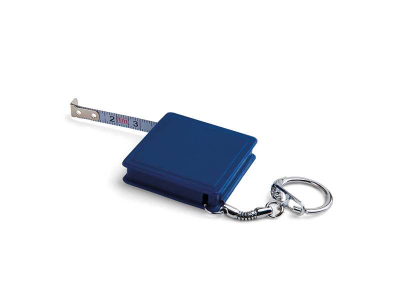 Square Tape Measure Keyring