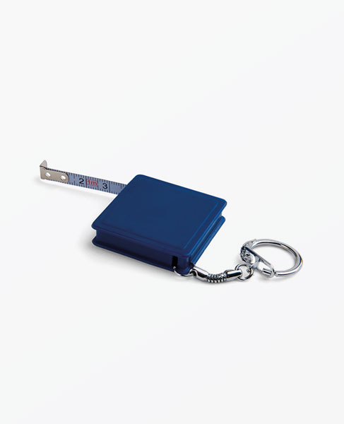 Square Tape Measure Keyring