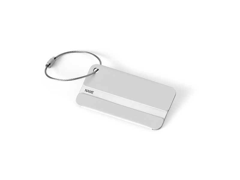 ALUMINIM LUGGAGE TAG