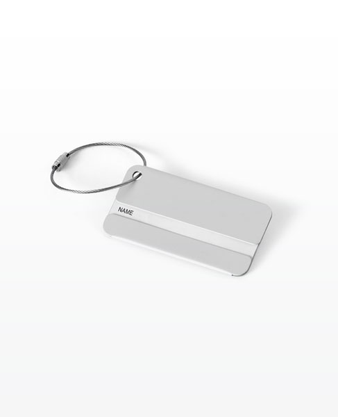 ALUMINIM LUGGAGE TAG