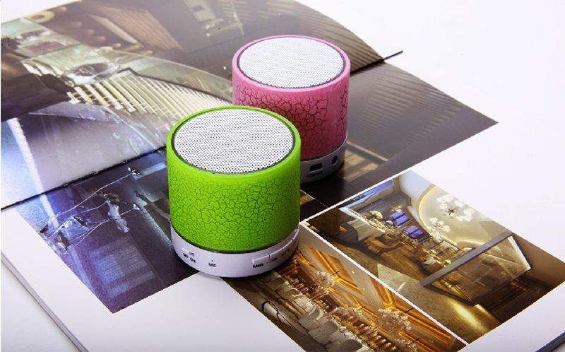 Portable Bluetooth Speaker With LED Light
